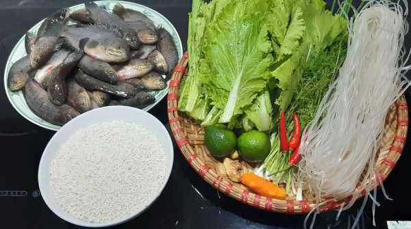 4 Công thức Món ăn Thái Bình : Canh cá rô đồng, Xôi cá rô, con don, Chả rươi 2