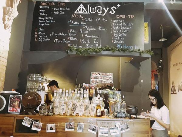 [Review Quán Coffee ] - Always 8B Hàng Tre (Dành cho fan của Harry Potter) 4