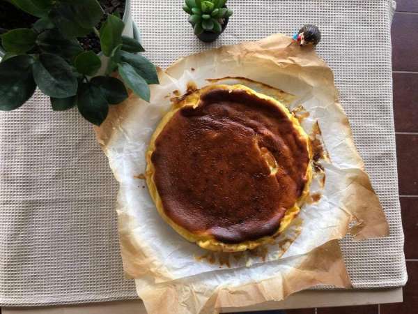 Công Thức Bánh Phô Mai Nướng Cháy - Basque Burnt Cheese Cake 3