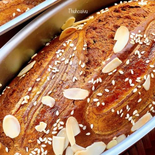 Công Thức BÁNH CHUỐI NƯỚNG NGON BẤT BẠI - Cách làm Bánh Chuối Nướng 9