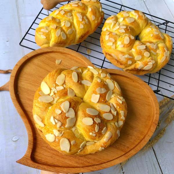 [Công Thức Bánh Mỳ Pháp] Cách làm bánh mì Hoa Cúc Brioche 20