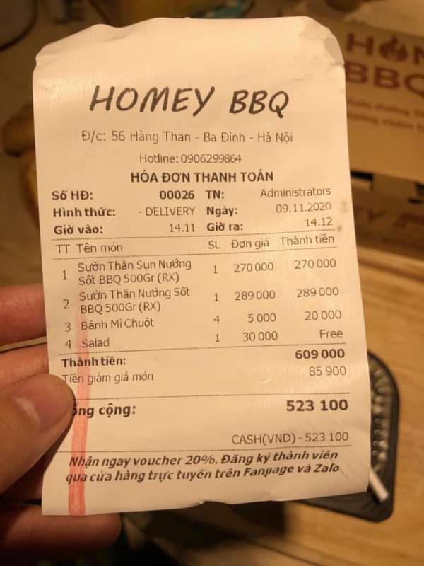 [Review] - Quán nướng BBQ Hà Nội - Homey BBQ - 56 Hàng Than 6