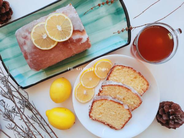 Công thức Cách làm bánh LEMON POUND CAKE - Bánh Bông Lan Super Cute 3