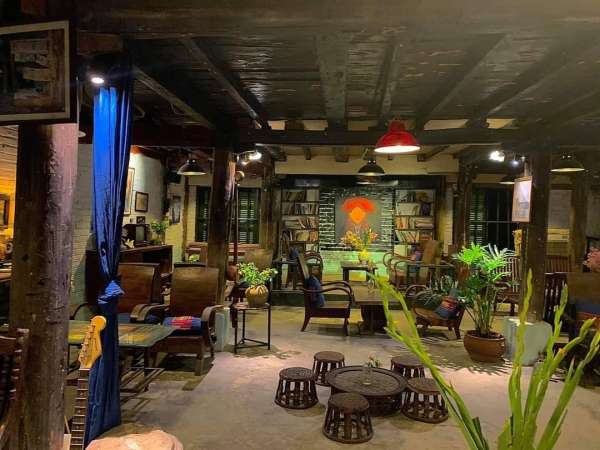 [Review] - Nhà Sàn Art cafe,Ngõ 6-Vĩnh Phúc- Hoàng Hoa Thám, HN 5