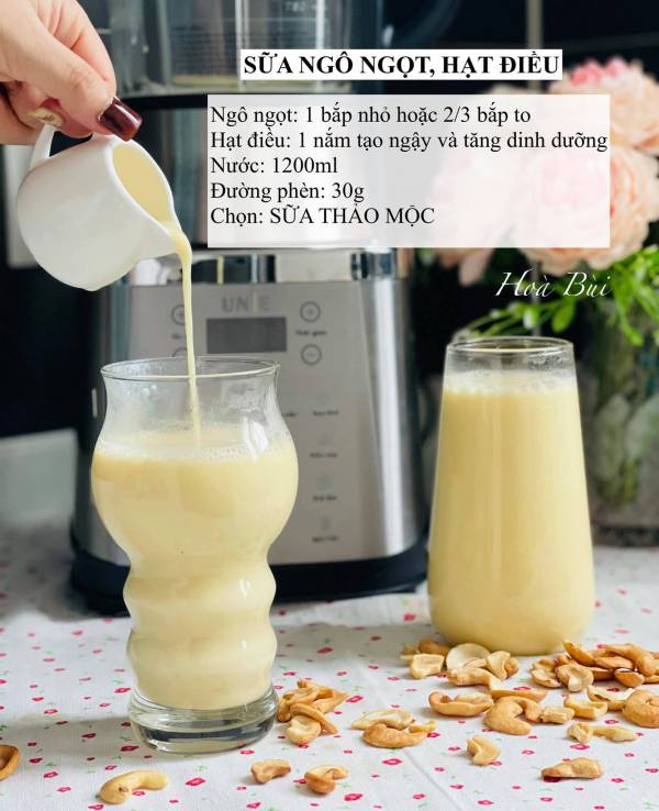 11 Công thức Sữa Hạt - (Tip) kinh nghiệm Mix các loại sữa hạt 12