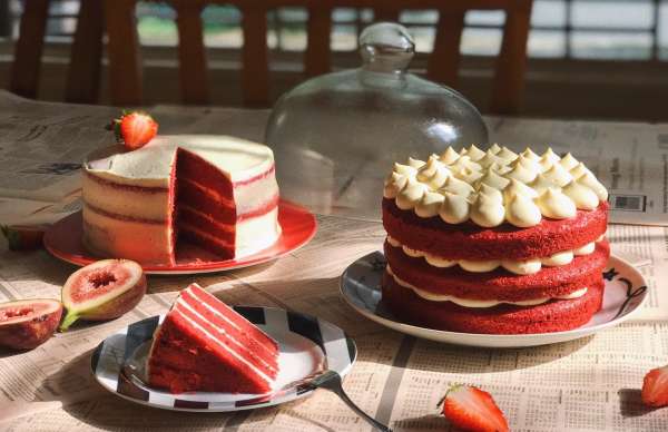 Cách làm Bánh Red Velvet cheesecake thơm ngon mềm mịn 48