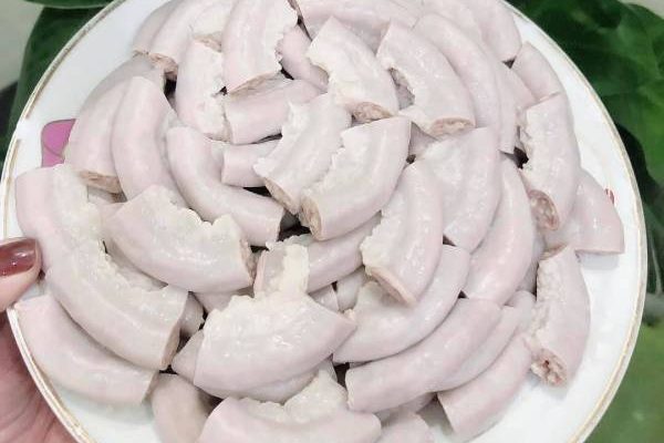Cách làm món Lòng Lợn luộc chuẩn ngon giòn trắng nõn 18