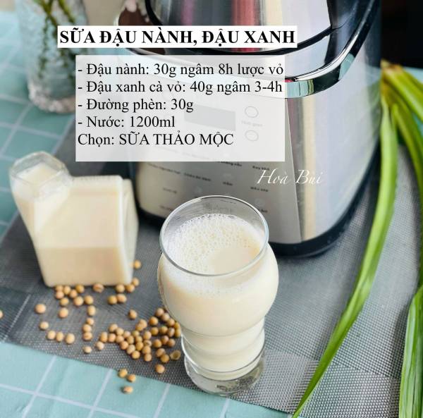 11 Công thức Sữa Hạt - (Tip) kinh nghiệm Mix các loại sữa hạt 5