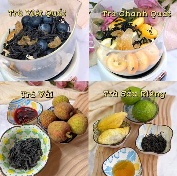 8 Công thức pha Trà Hoa Quả cực ngon tại nhà - mẹo mix hoa quả 5